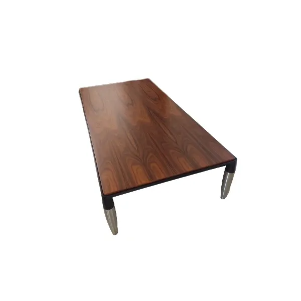 Roi rectangular table with wooden top, Giorgetti image