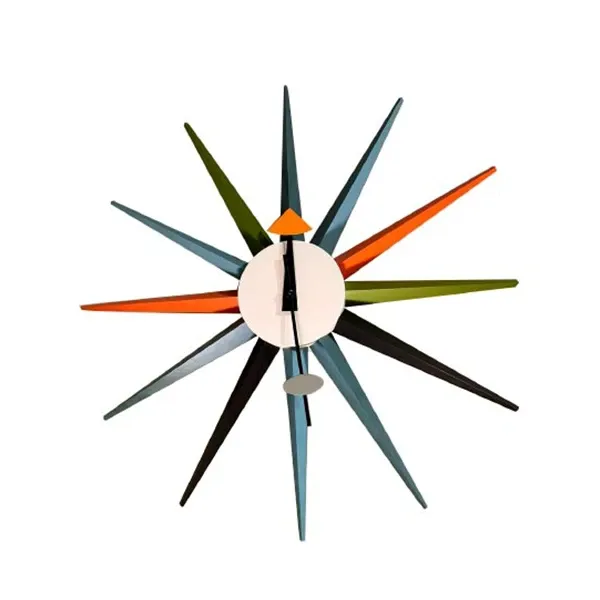 Sanburst Wall Clock by George Nelson, Vitra image