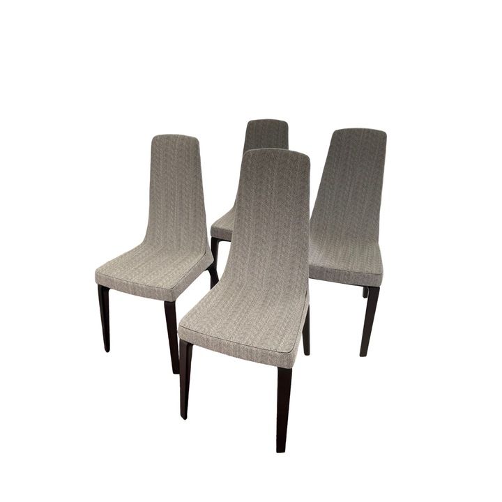 Set of 4 Blade chairs in fabric, Giorgetti  image