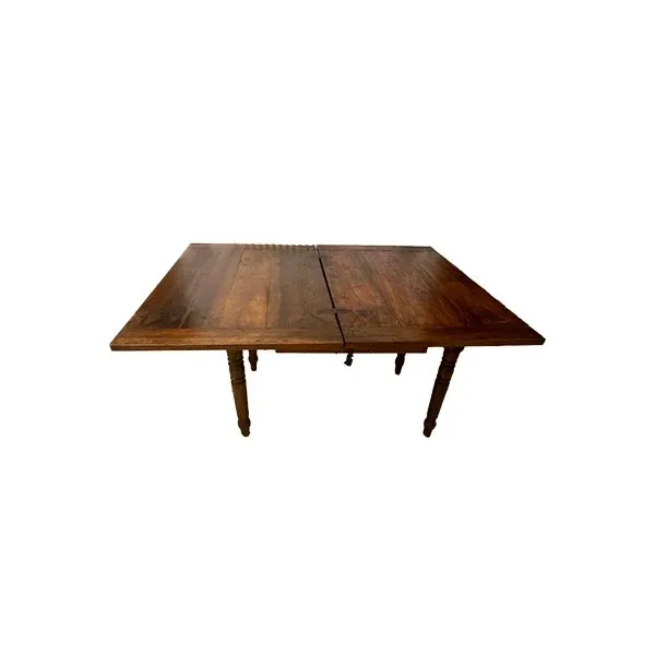 Tavolo in legno massiccio allungabile a libro, Addon forniture image