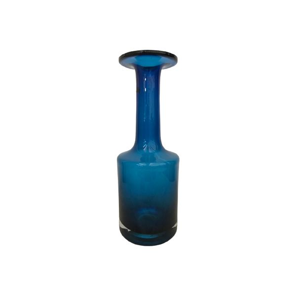 Vintage blue Murano glass vase (1950s), image