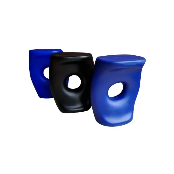 Modular set of 3 Holo plastic stools, Hidden image