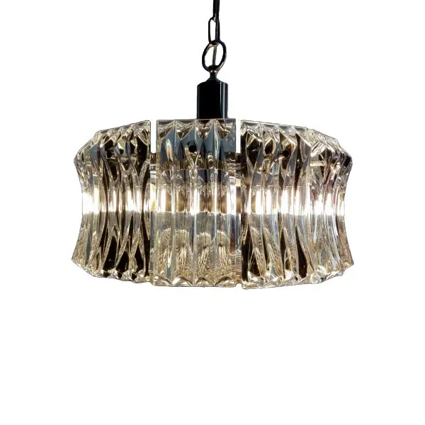 Murano glass chandelier by Paolo Venini (1960s), image