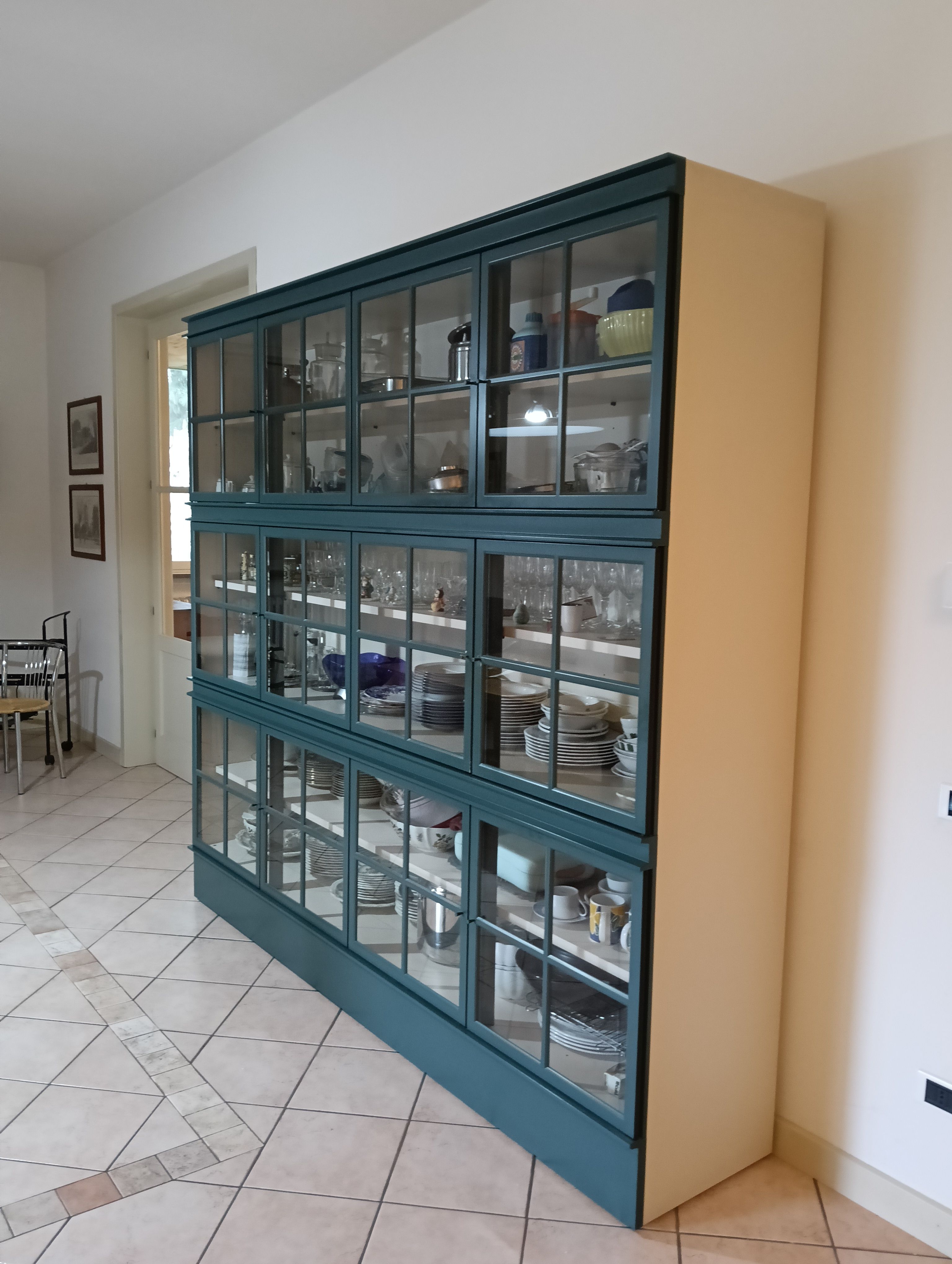 Grüne Anrichte Piroscafo von L. Meda und A. Rossi (90er Jahre) Side