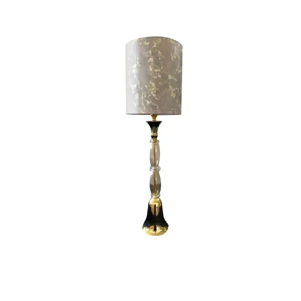 Lampada da tavolo in vetro di Murano trasparente, IPM light 2