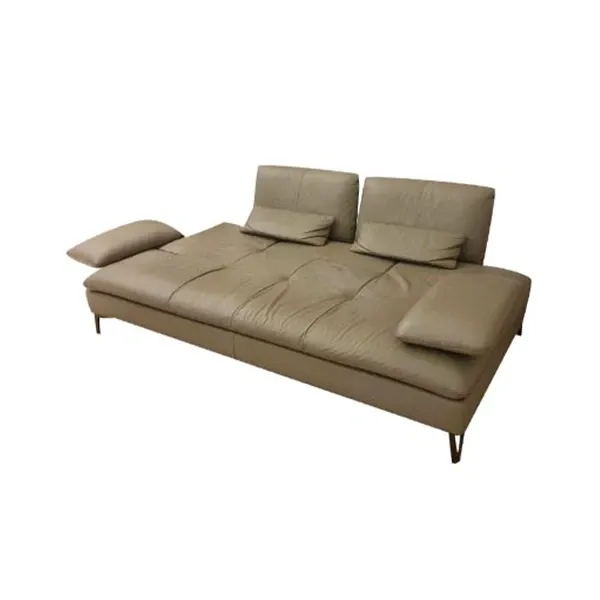 Scenario sofa adjustable in leather, Roche Bobois image