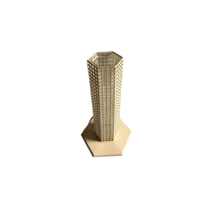 Vaso portafiori in metallo smaltato Joseph Hoffman, Bieffeplast 3