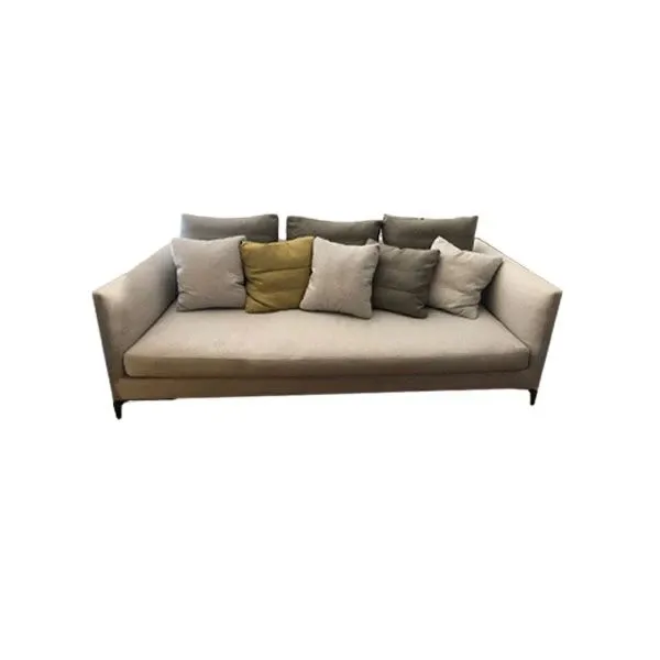 Andersen Slim 103 sofa in linen fabric, Minotti 