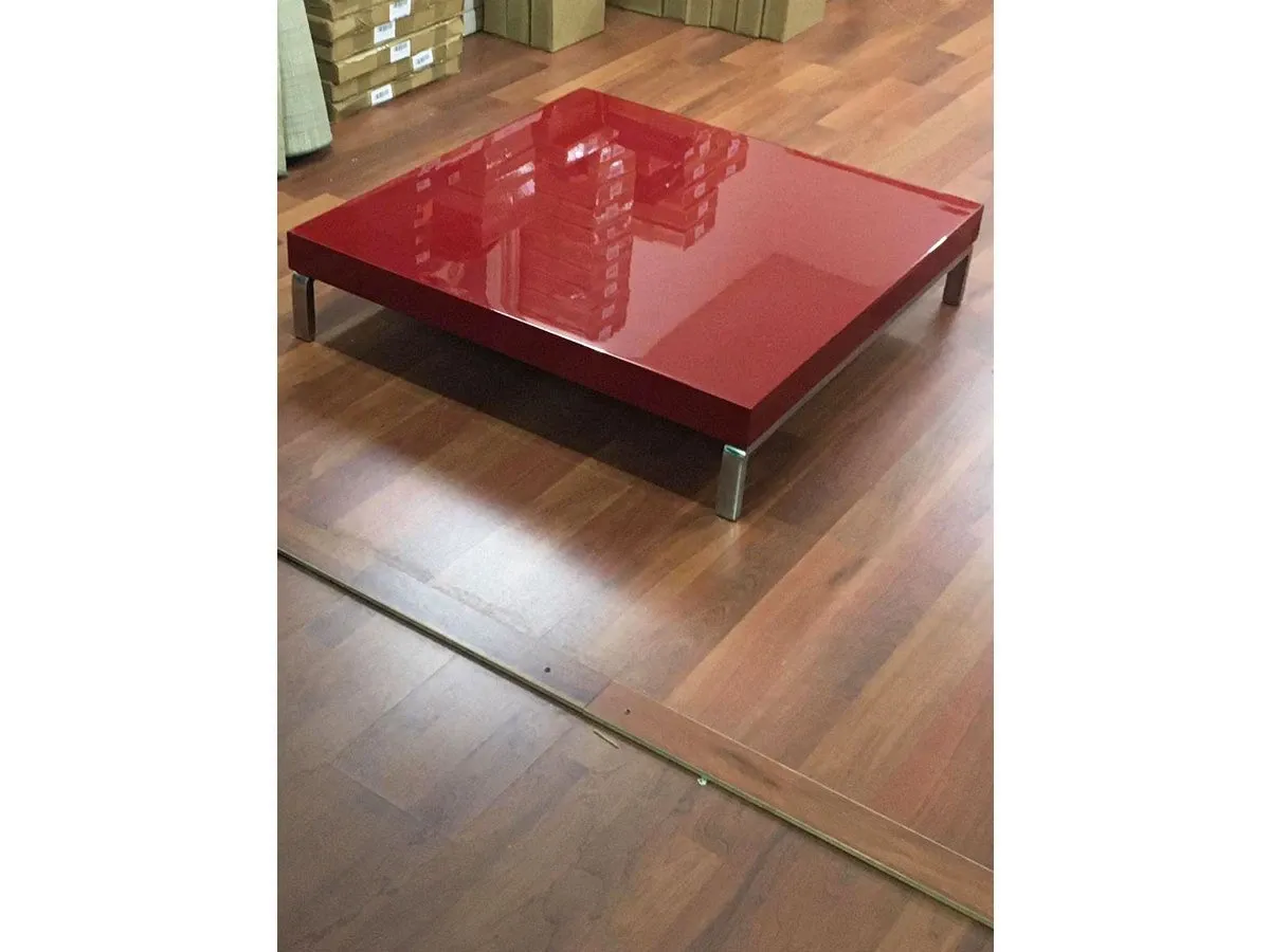 Greggy (polished red) Coffee Table, Zanotta 3