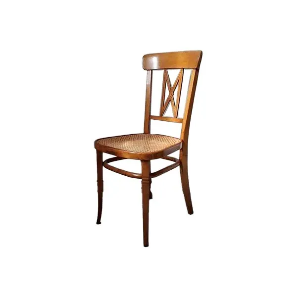 Noble chair out of catalog in vintage wood, Thonet image