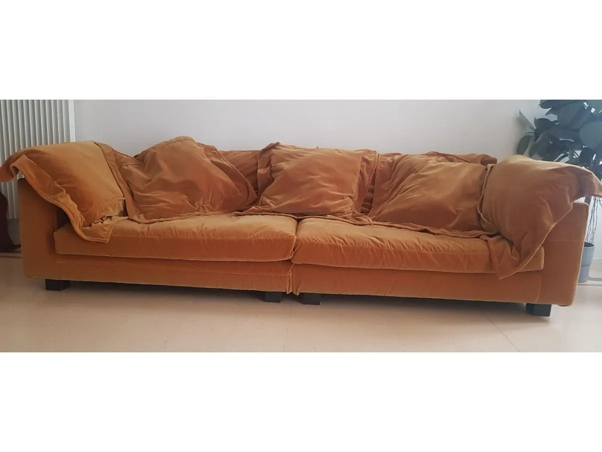 Divano 3 posti Nebula,  Diesel with Moroso 4