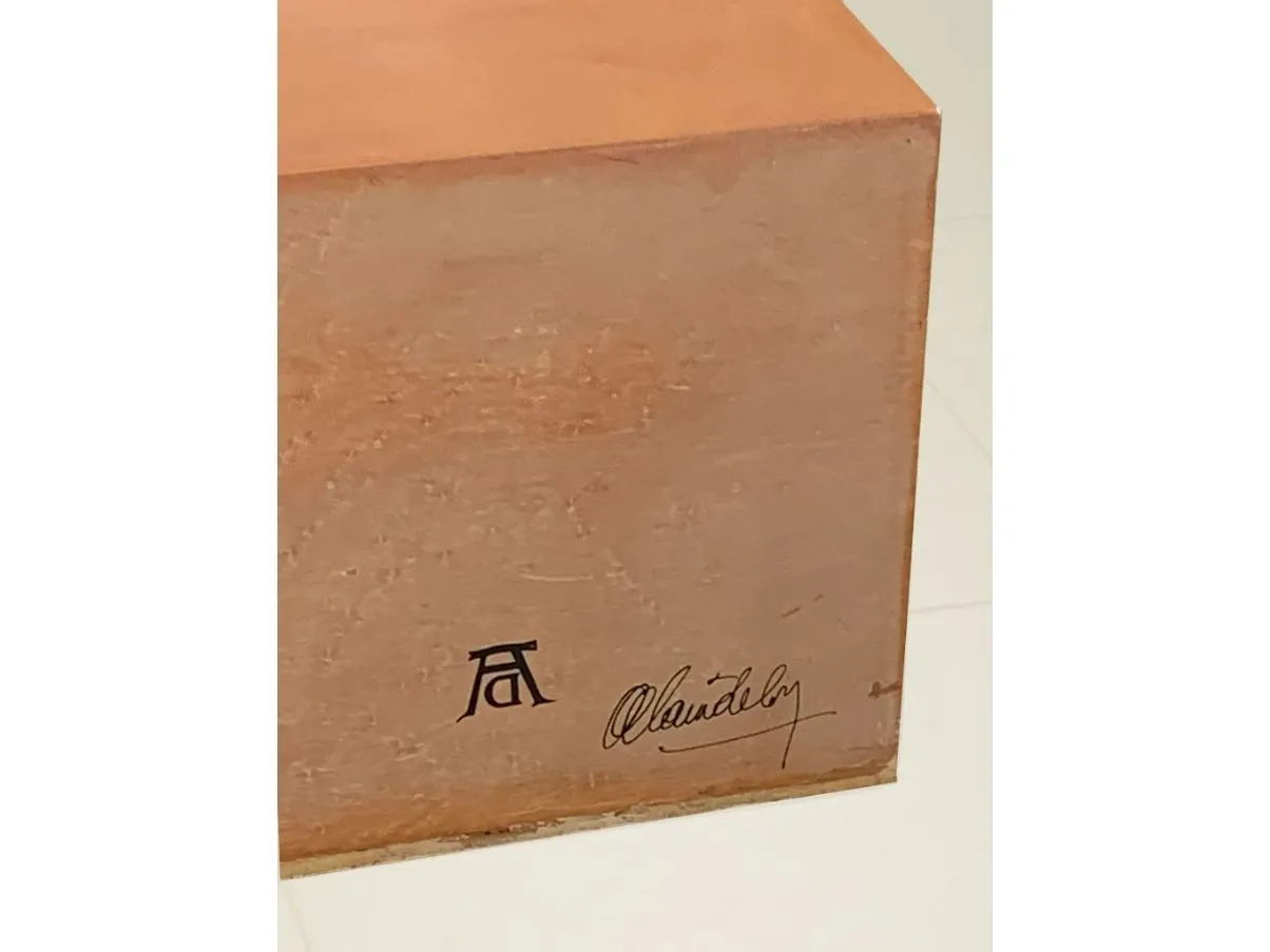 Tavolino rettangolare vintage di Alain Delon (anni'70),  3