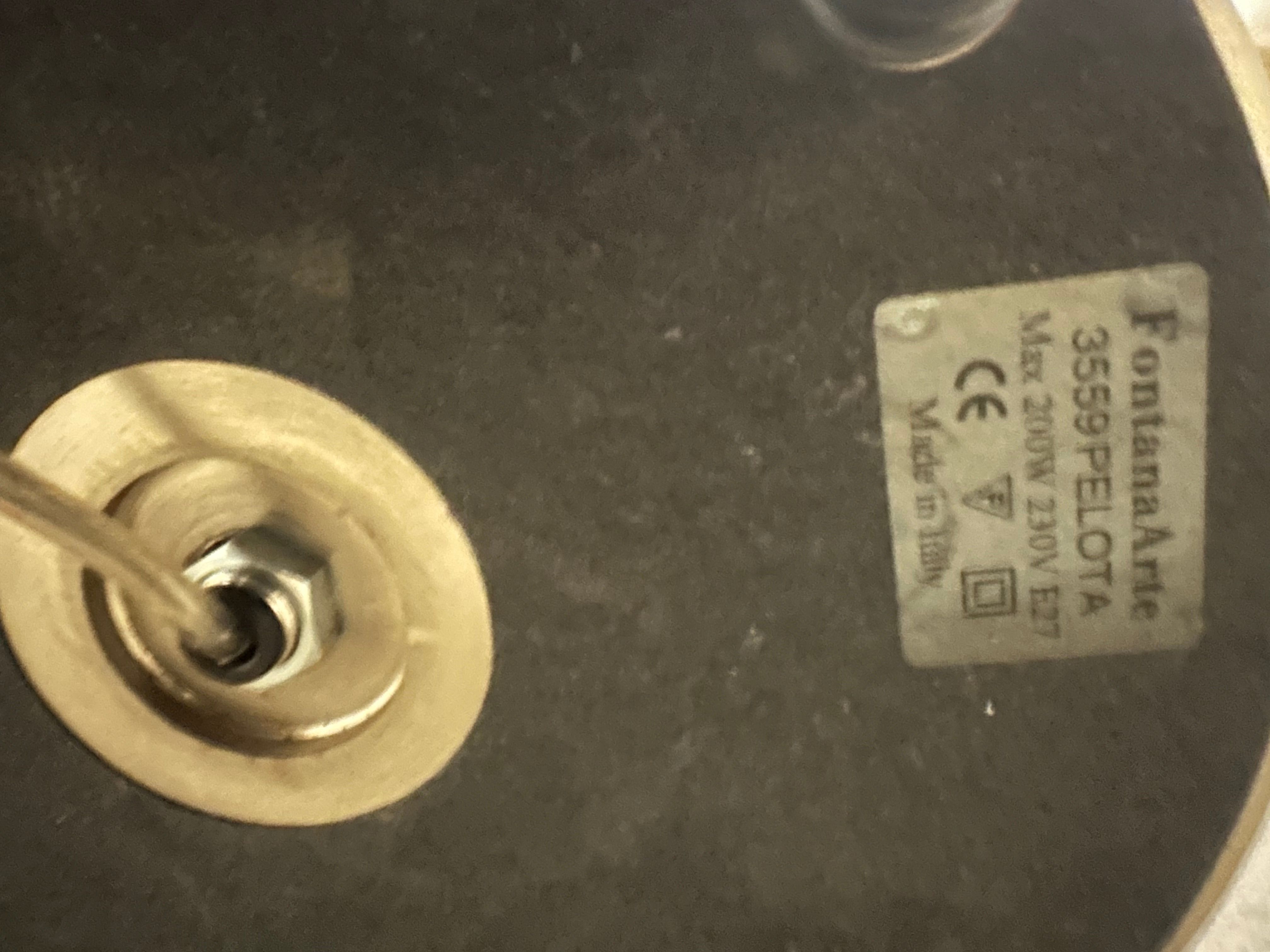 Lampada da tavolo Mod. 3559 Pelota in vetro soffiato Brand