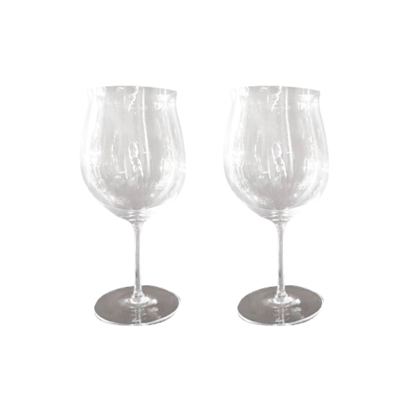 Set of 2 Bourgogne Grand Cru 400/16 glass goblets, Riedel image