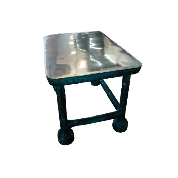 Mumbai coffee table in aluminum (blue), Baxter image