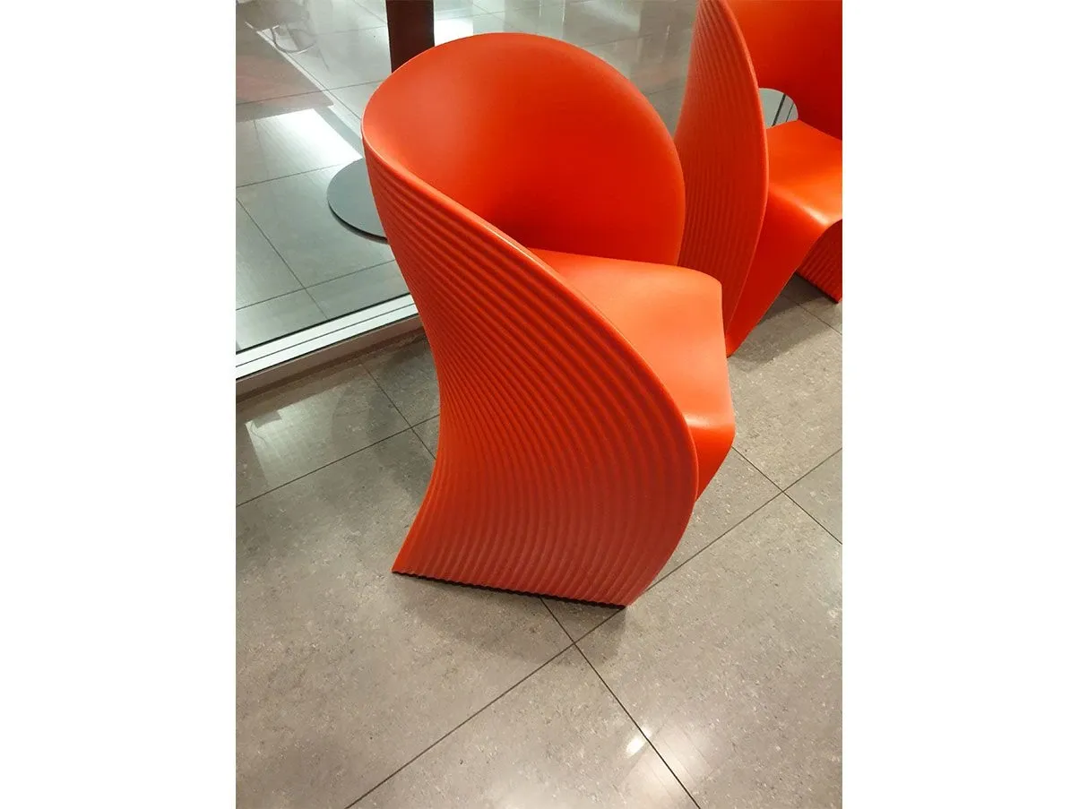 Poltroncina Raviolo per esterni polietilene (rosso) 2