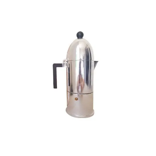 La Cupola coffee maker 6 cups in aluminum Aldo Rossi, Alessi image