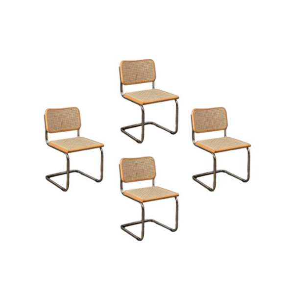Set of 4 Cesca chairs by Marcel Breuer (1980s), MDF Italia image