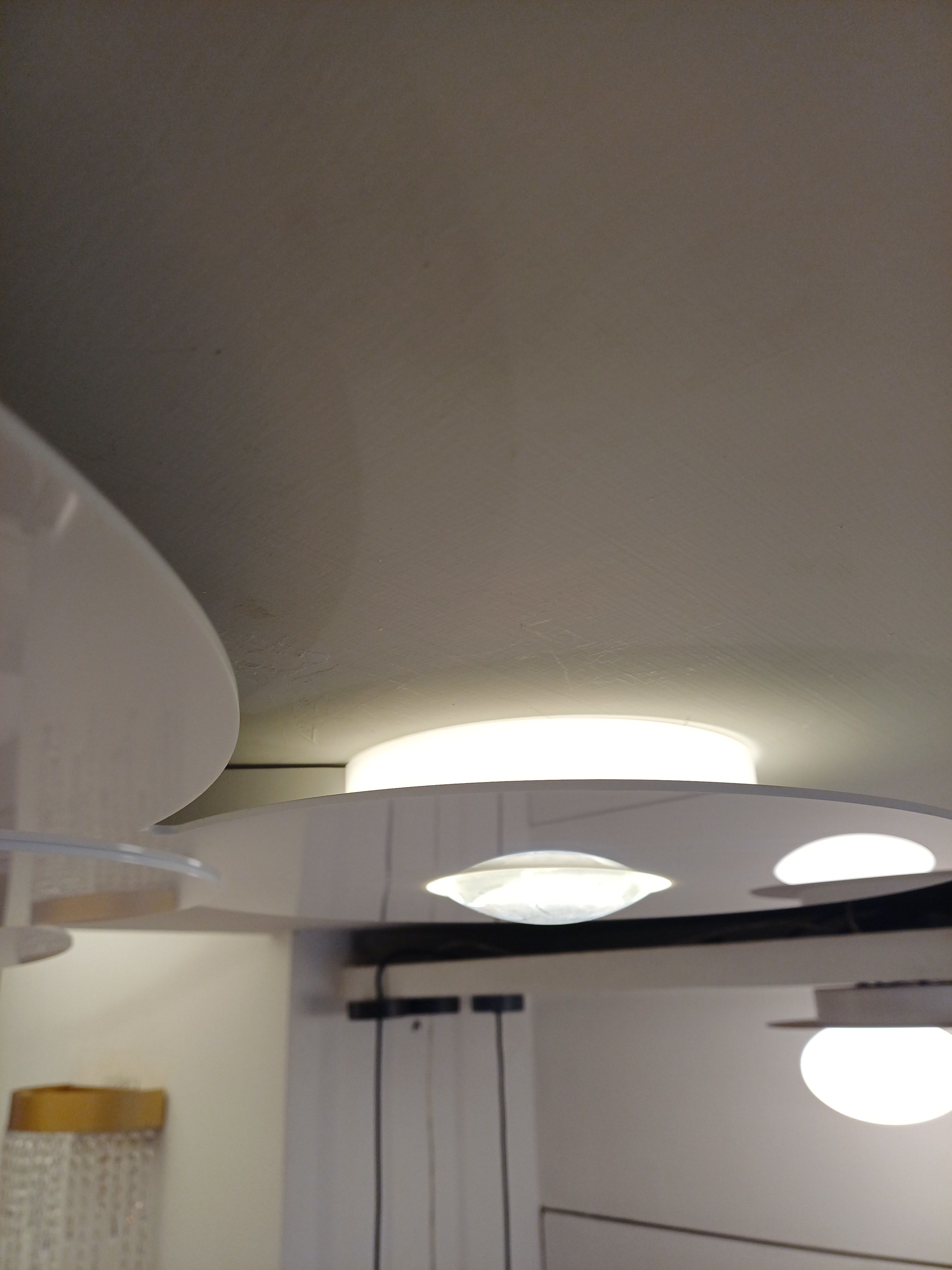 Deckenleuchte Bugia in Weiß von Andrea Tosetto Details