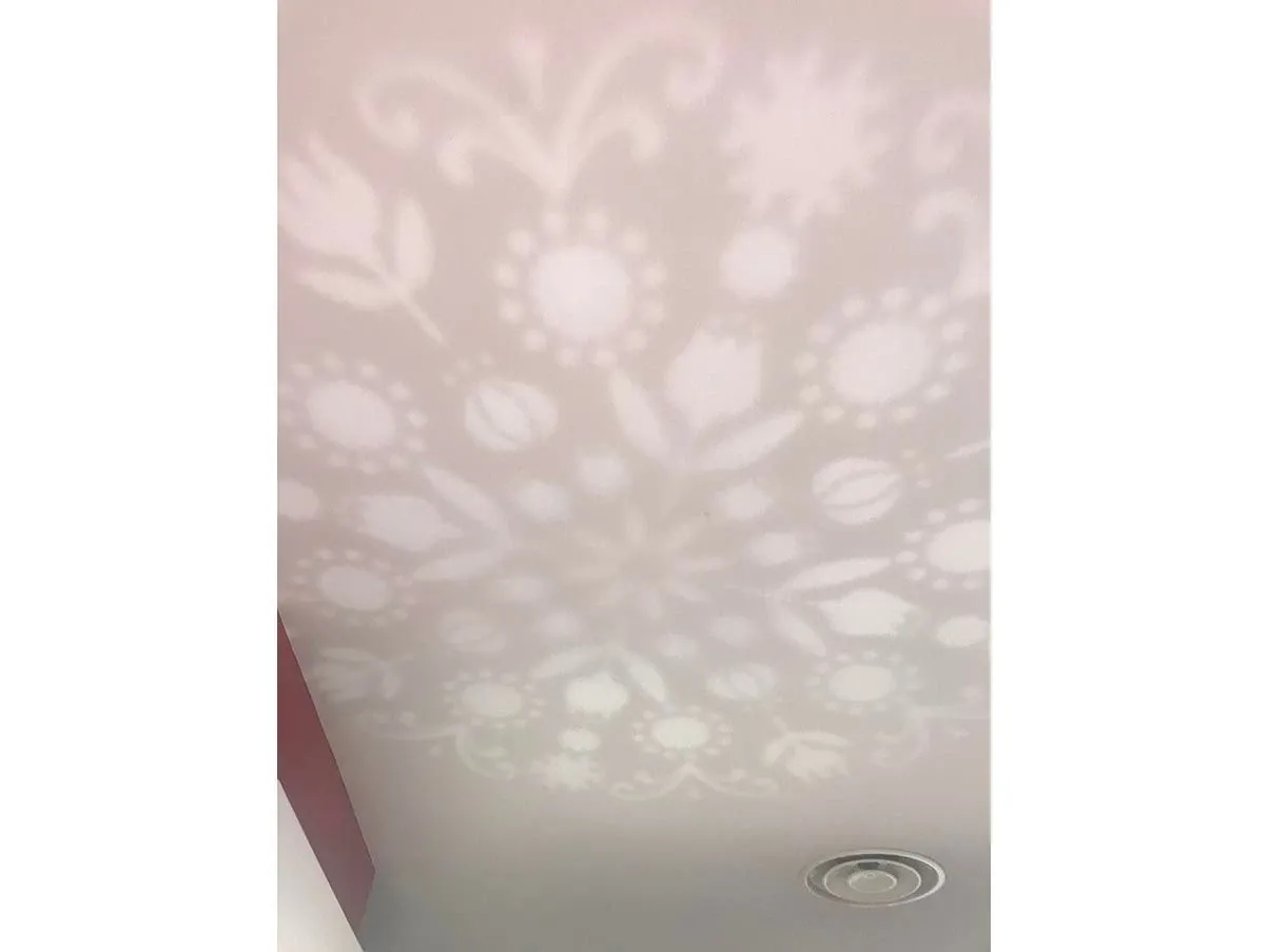 Lampada da terra Chrysalis in resina cocoon con dimmer, Flos 5