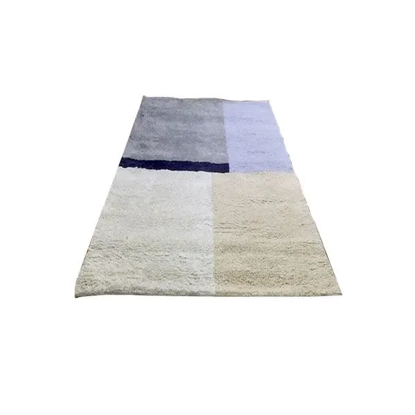 Tappeto in lana Mondrian multicolore 7