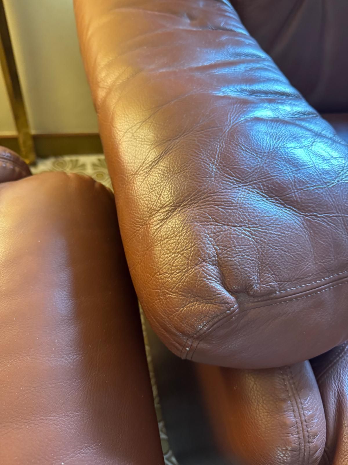 Set of 2 Armchairs and 4-Seater Sofa Coronado (1960s) Details