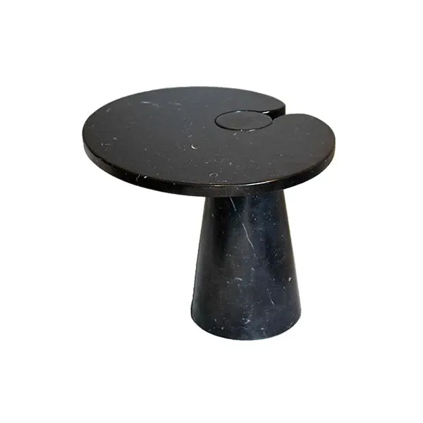 Vintage black Marquinia marble coffee table (1970s) image