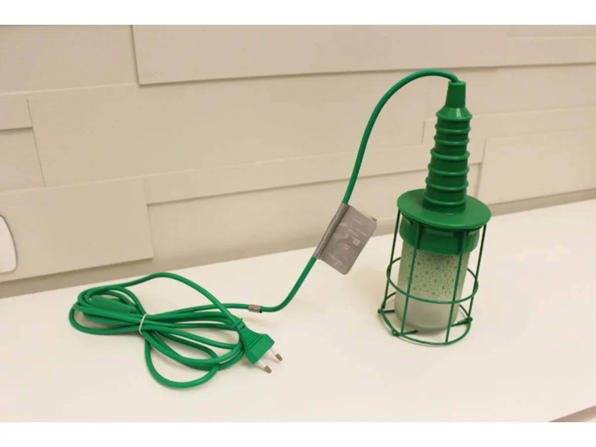 Lampada a sospensione e tavolo Ubiqua (verde), Seletti 3