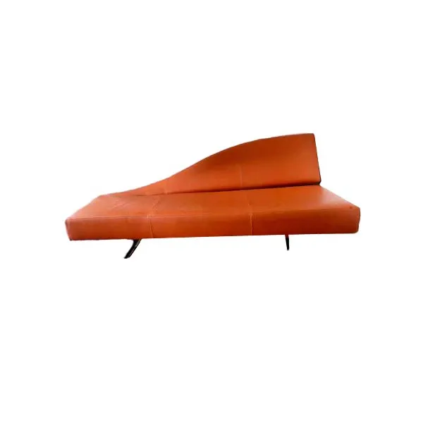 Aspen sofa by Jean Marie Massoud in leather 2