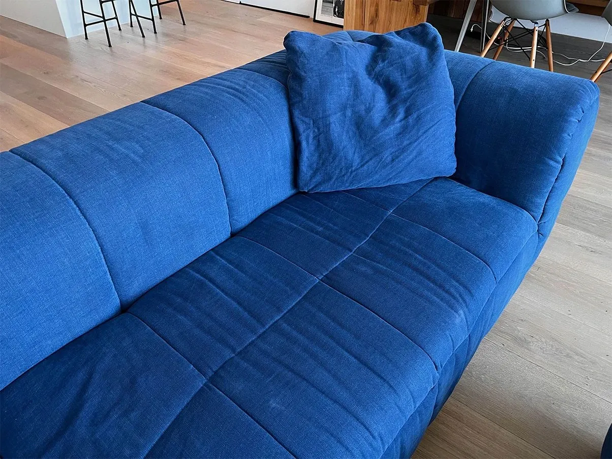 Strips Sofa modular sofa in fabric (blue) 
