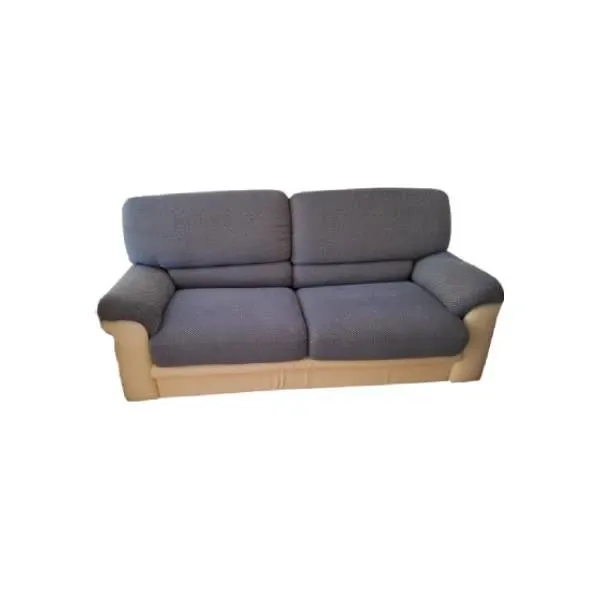 Expo sofa bed in blue fabric, Nicoletti 