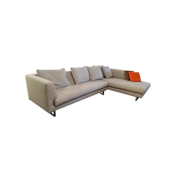 Corner sofa in fabric (grey), Cristian Divani image