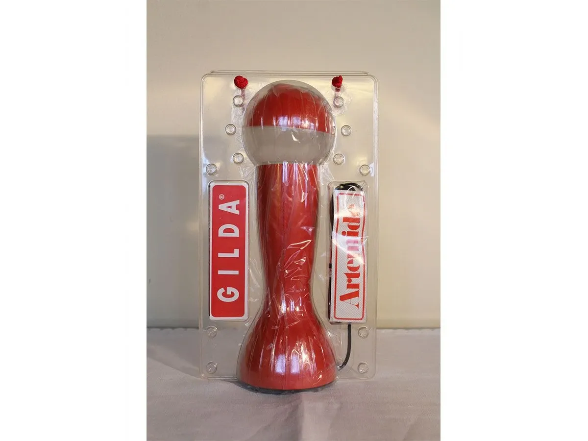 Lampada da tavolo Gilda rosso, Artemide 