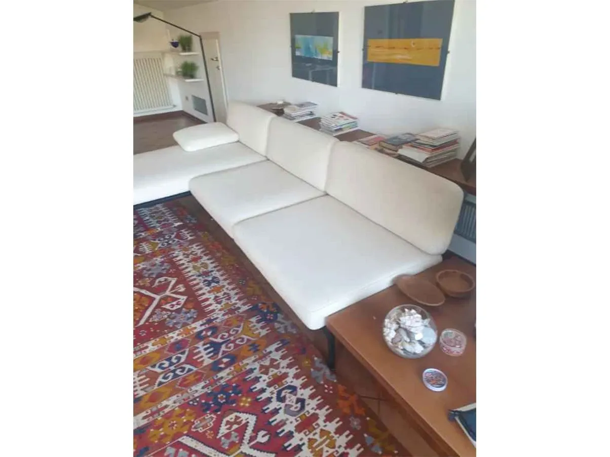 288 Sled 3-seater sofa by Rodolfo Dordoni (white) 3