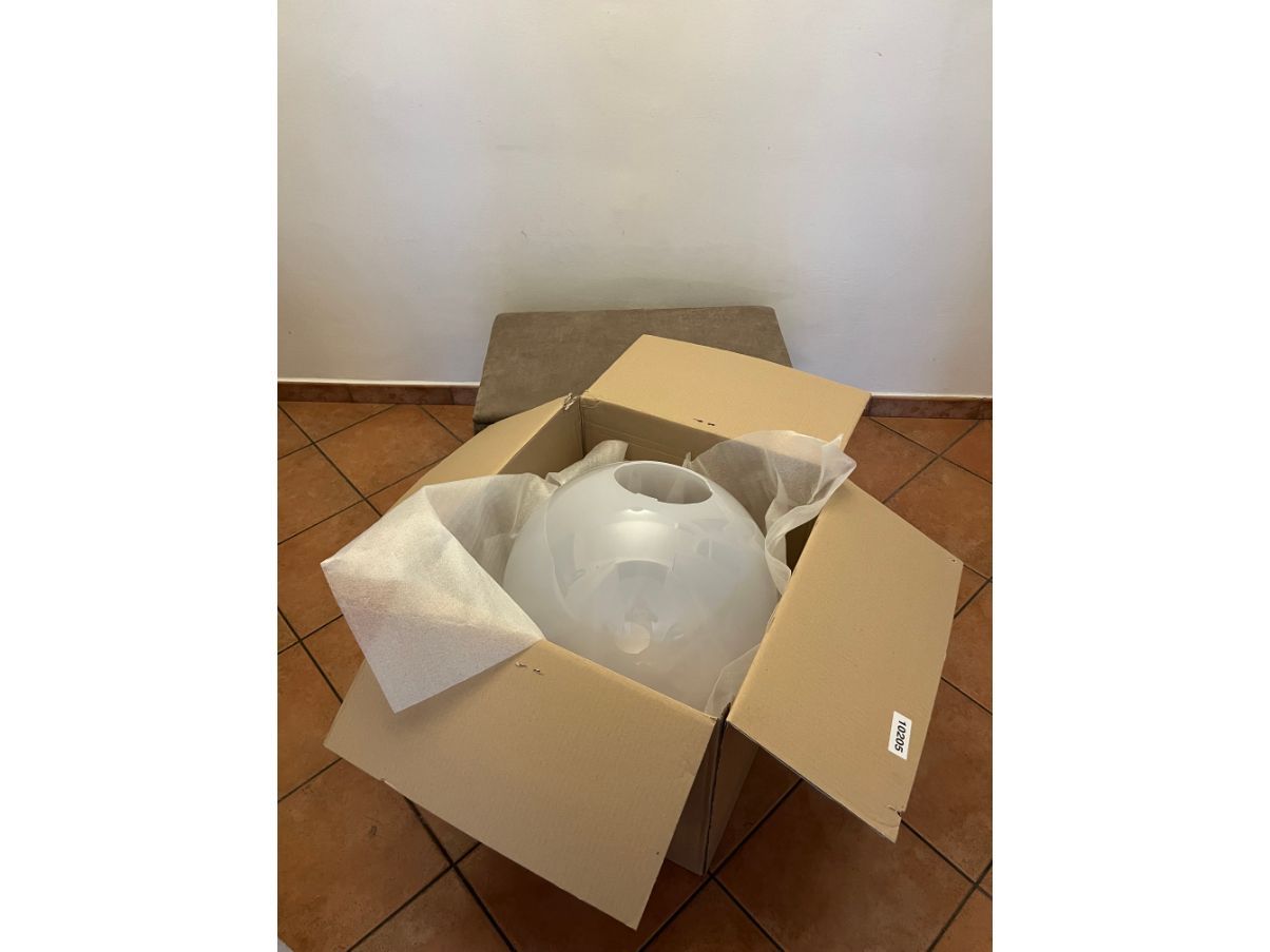 Lampada a sospensione Opal in policarbonato, Tom Dixon  Front