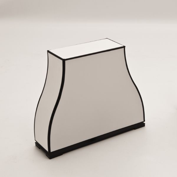 Lampada da tavolo Shape 1 in marrone e grigio, Contardi image