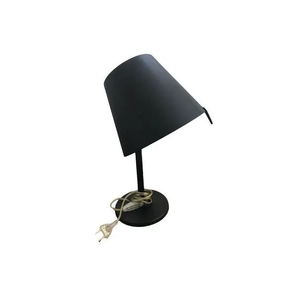 Lampada da tavolo Melampo regolabile in seta (nero), Artemide 3