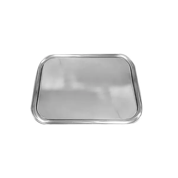 Steel tray by Ettore Sottsass, Alessi image