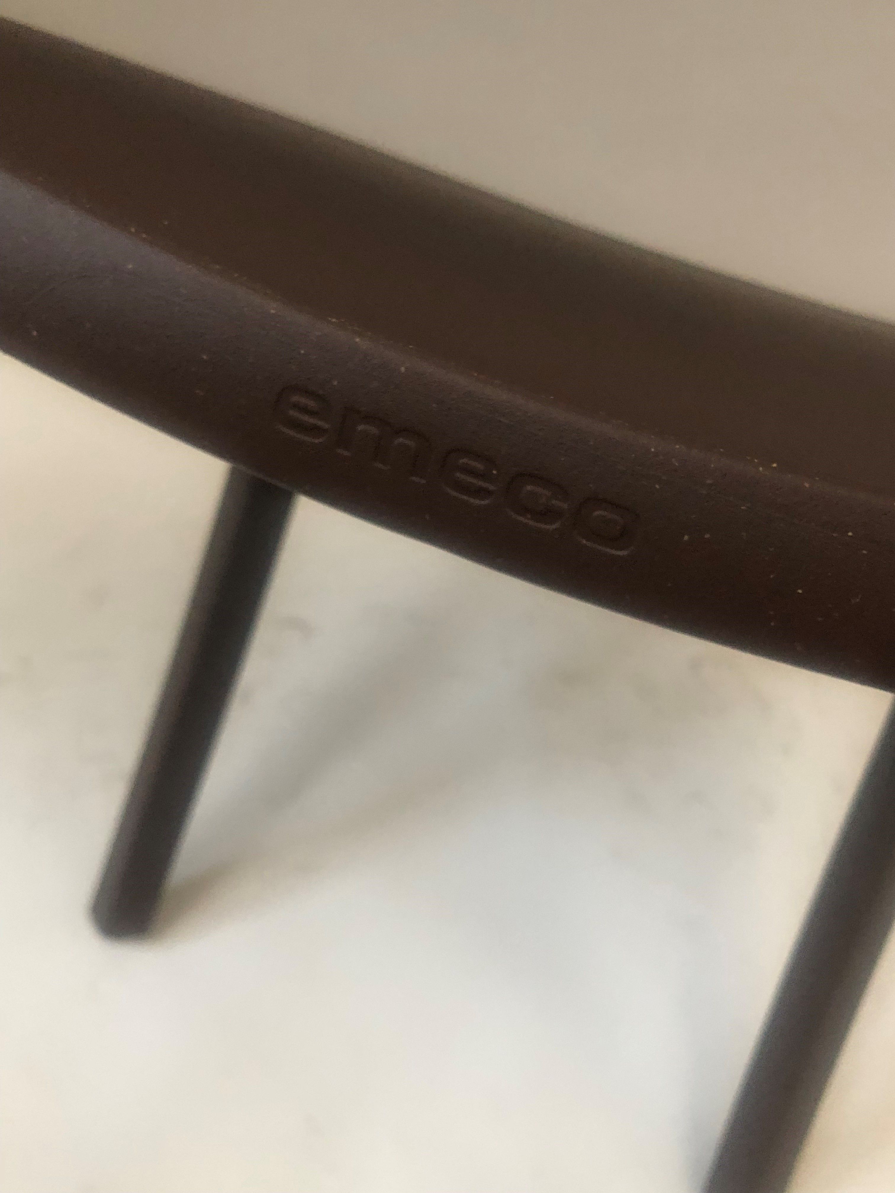 Brown stackable chair 1