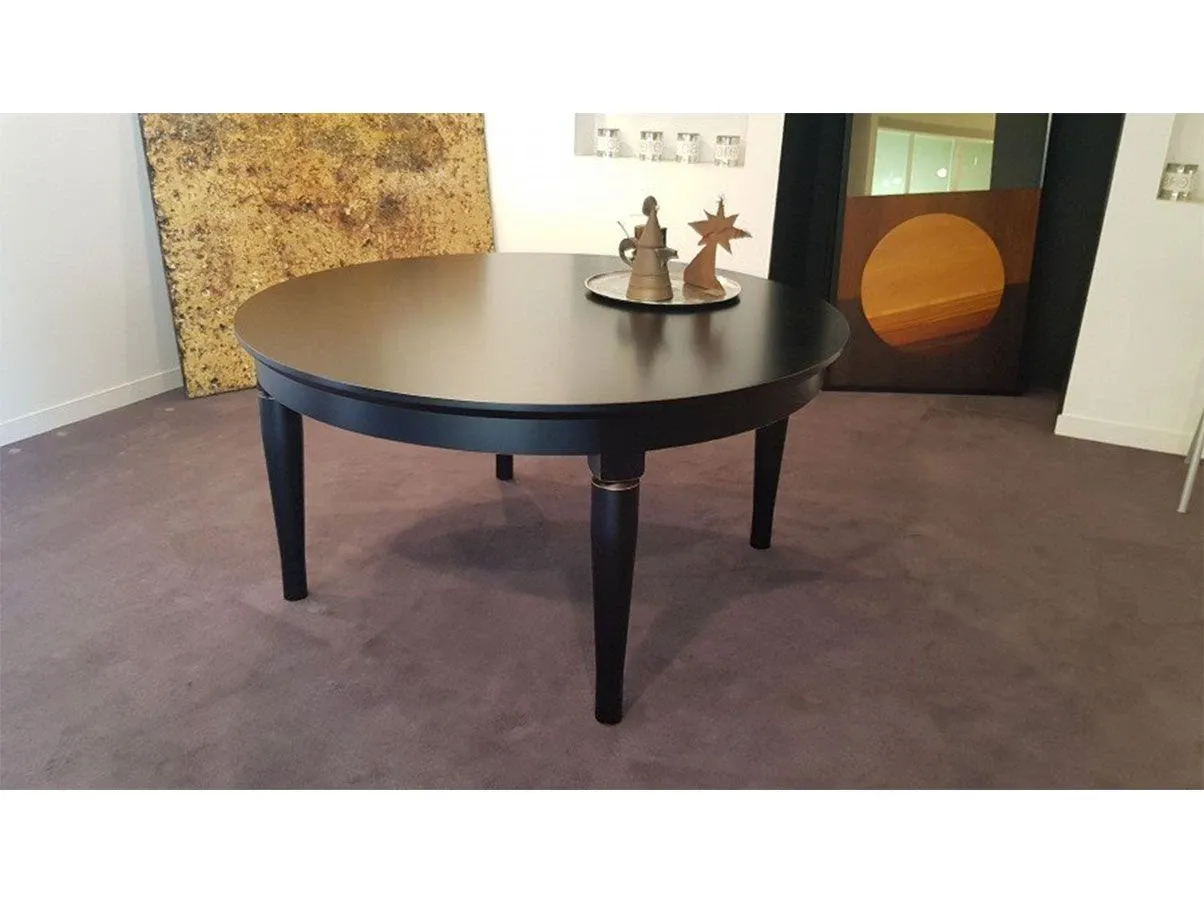 Tavolo rotondo Capotavola legno ciliegio (nero), Molteni&C 1