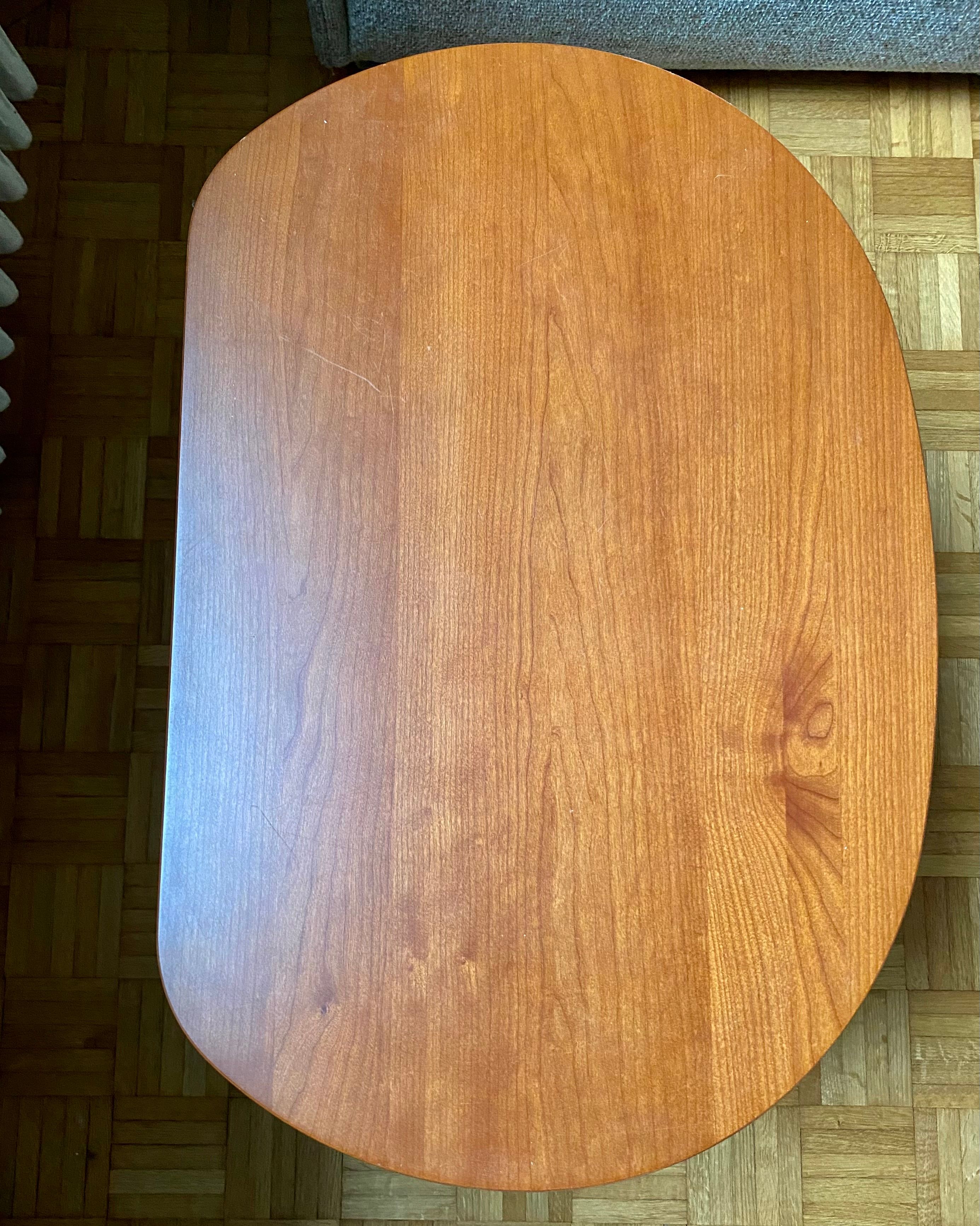 Cherry Wood Nightstand (1990s) Defects