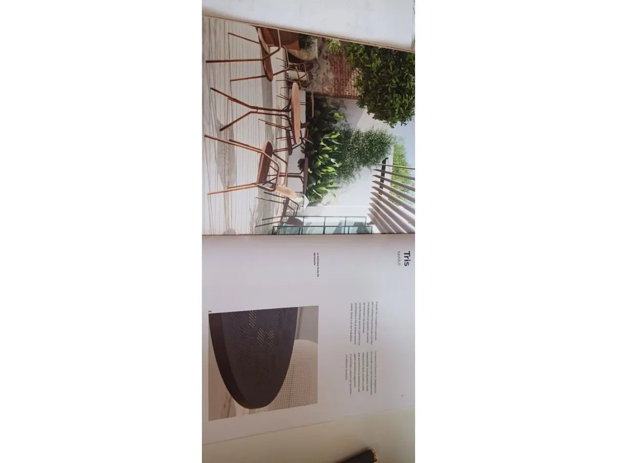 Set tavolo rotondo e 4 sedie, Medes 4
