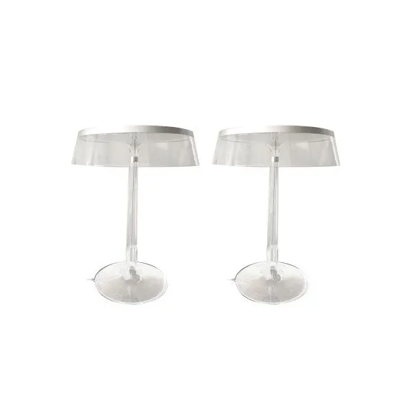 Set of 2 Bon Jour table lamps by Philippe Starck, Flos image