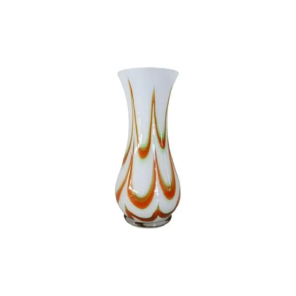 Vintage two-tone Murano glass vase (1960s), image