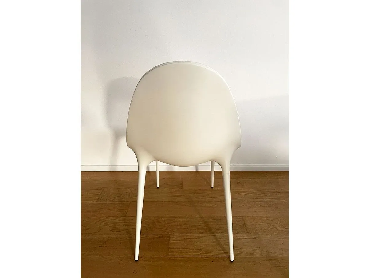 Set of 4 245 Caprice chairs by Philippe Starck (white), Cassina 2
