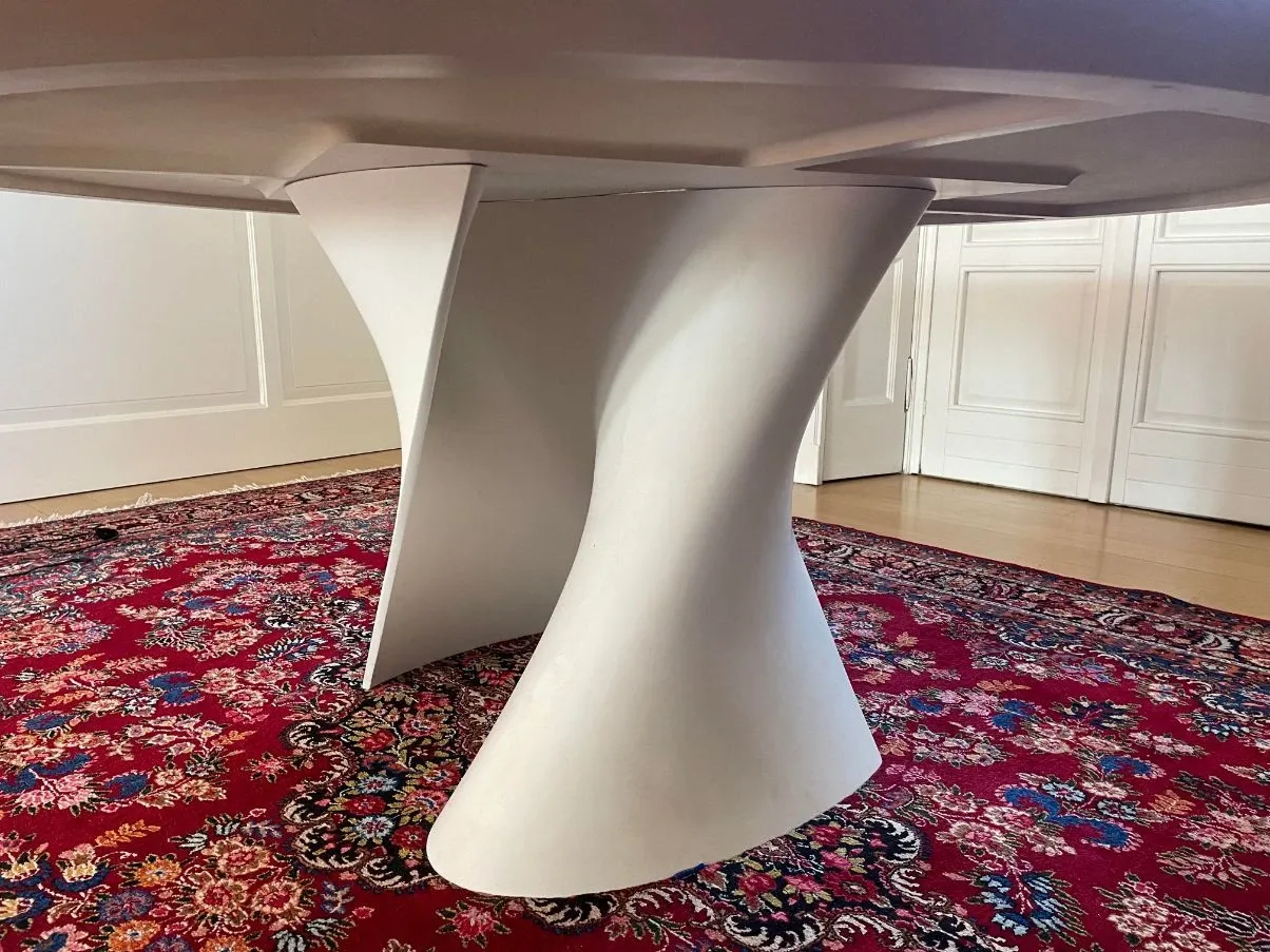 Tavolo rotondo S Table bianco 4