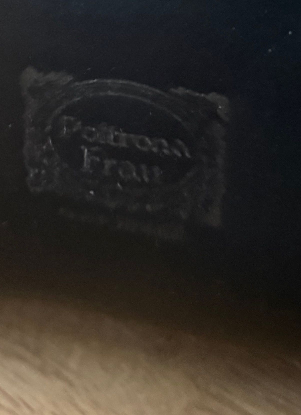 Divano 2 posti in pelle nera di Tito Agnoli Brand