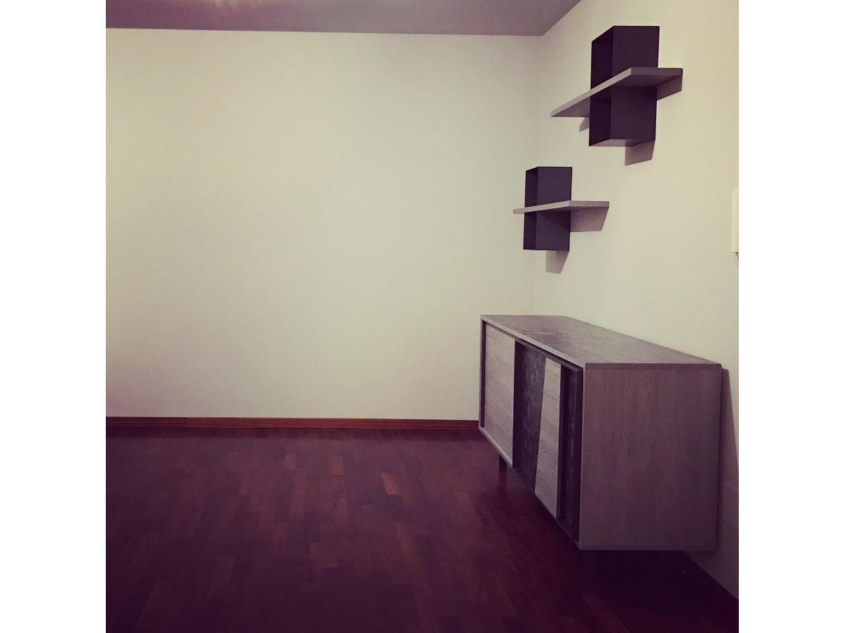 Buffet Modus en stratifié et métal laqué Side