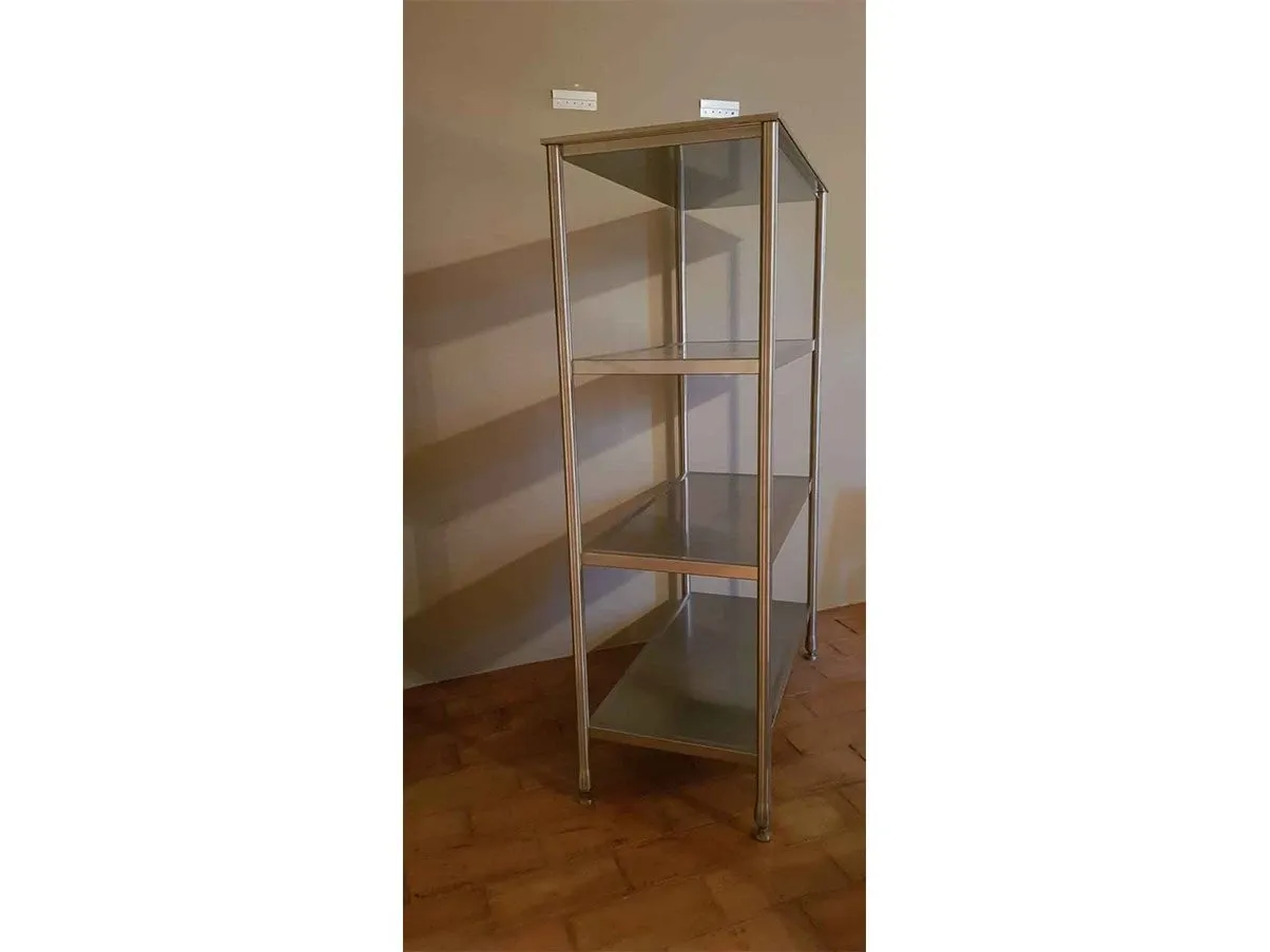 Scaffale da cucina di Antonio Citterio in acciaio, Arclinea 3