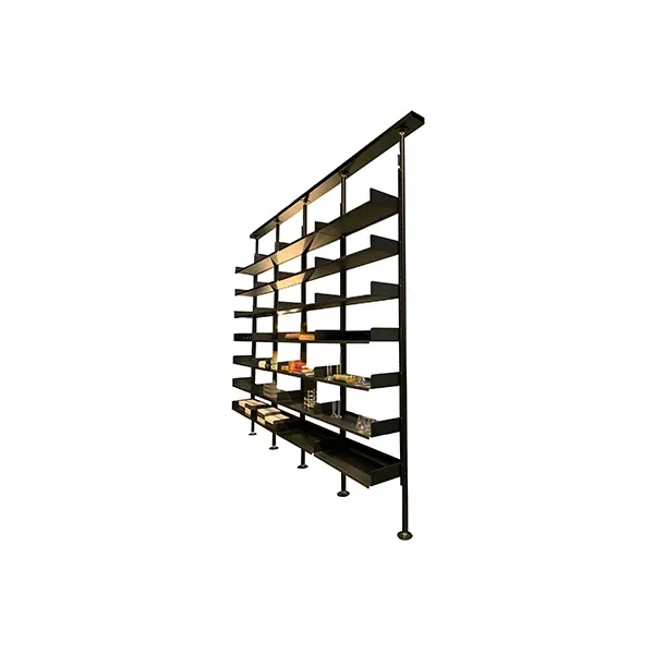Filing system 606 adjustable in anodized aluminum (black) 